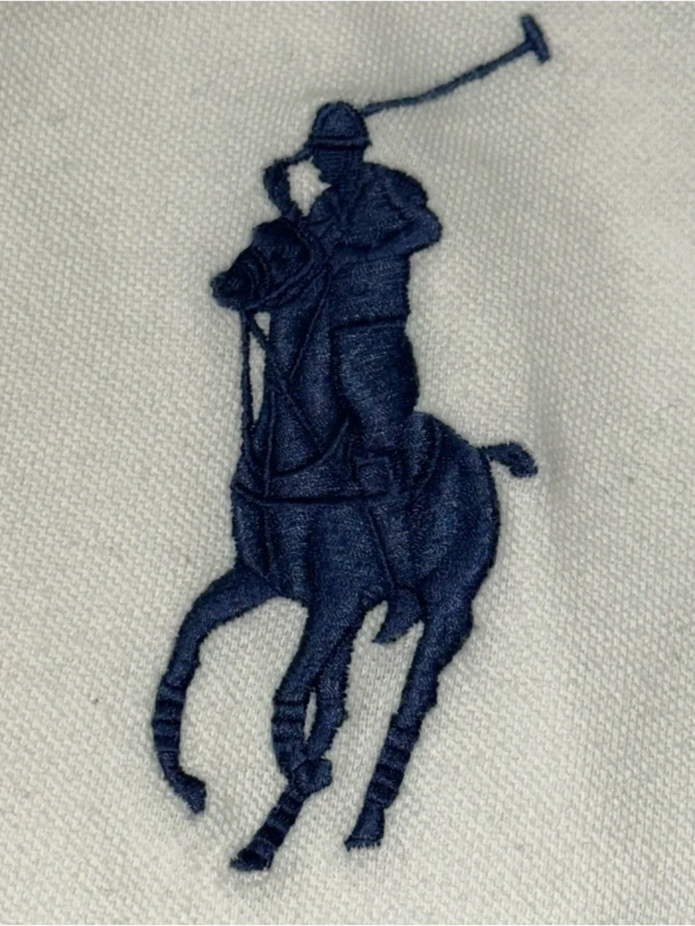 Polo Ralph Lauren Men’s Size L White Big Pony US Open 2005 Tennis Polo Shirt